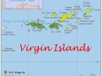 Mapa das Ilhas Virgens Americanas (USVI) e Britânicas (BVI)